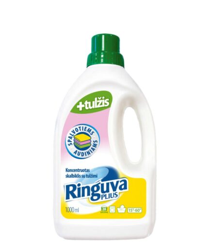 RINGUVA PLIUS skalbiklis su tulžimi spalvotiems audiniams (1l)