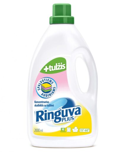 RINGUVA PLIUS skalbiklis su tulžimi spalvotiems audiniams (2l)