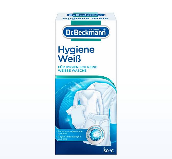 DR. BECKMANN, HYGIENE WHITE, higieninis baliklis(500ml)