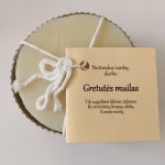 Natūralus rankų darbo muilas Gretutė(100g)