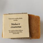 Natūralus rankų darbo muilas medus ir cinamonas(100g)