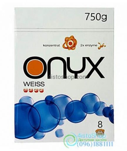 Onyx Weiss skalbimo milteliai baltiems audiniams(750g)