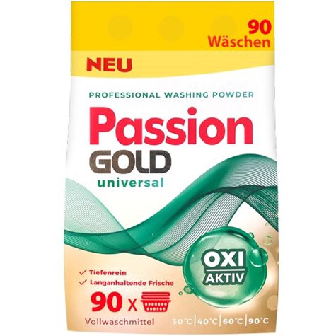 Passion Gold Professional universalūs skalbimo milteliai (5,4kg)