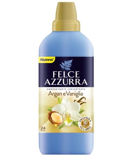 Felce Azzurra koncentruotas audinių minkštiklis argano ir vanilės kvapo(600ml)