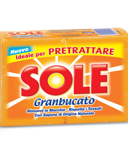 Sole skalbiamasis muilas (500g)