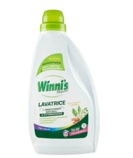 Winni's skalbimo gelis spalvotiems audiniams apelsinų žiedų ir sandalmedžio aromatu(1125ml)