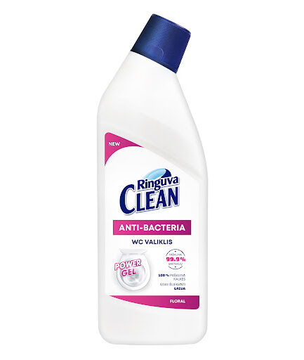 RINGUVA CLEAN WC valiklis ANTI-BACTERIA (700ml)